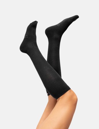 Danish Endurance Organic Compression Socks 1-Pack - Black - 43-47
