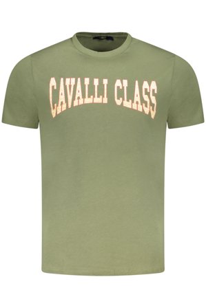 Cavalli Class T-shirt Maniche Corte Uomo Verde