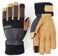 Hestra Job Titan Flex Get Monteringshanske geiteskinn/neopren 11, Klær