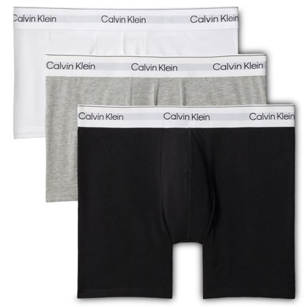 Calvin Klein MP1 boxerky 3-dielne balenie sivé/biele/čierne pre mužov - Boxerky