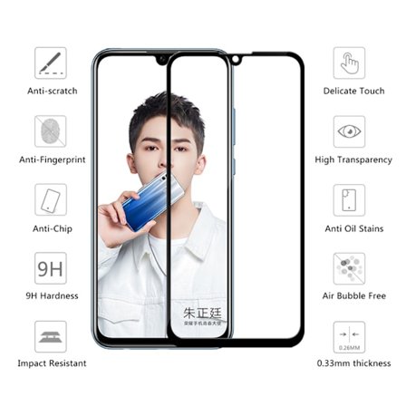 ProGuard Honor 20 Lite 2-PACK Skärmskydd 2.5D Ram 9H HD-Clear