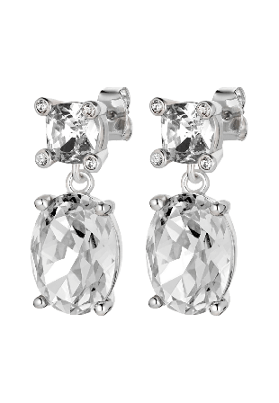 Dyrberg & Kern ANTONIA CRYSTAL Örhänge Smycken klockor Dam Transparant ONESIZE