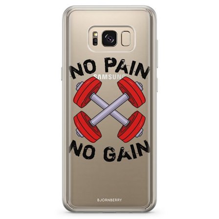 Bjornberry Skal Hybrid Samsung Galaxy S8 - No Pain No Gain