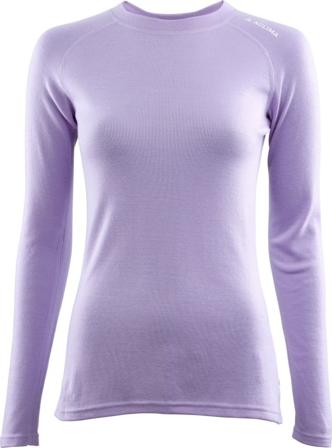 Aclima WarmWool Crew Neck Woman Women base layer tops Purple L