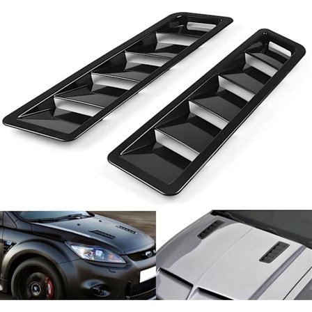 Bilhjelm Udluftningsgitter Kold Luftindtag Tilbehør Gitter Udluftningshjelm Hjelm Hjelmudluftningshjelm Luftindtag Side Scoop Hjelmdæksler Bil 