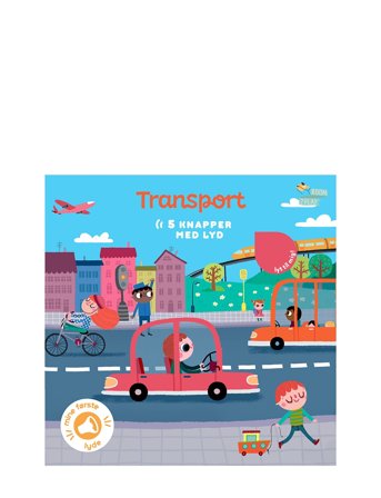 Forlaget Room2Play Pegebog Med Lyd - Transport - Blue - DANISH