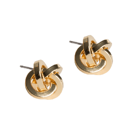 pfgSTOCKHOLM Knot Örhänge Örhängen Dam Guld ONESIZE