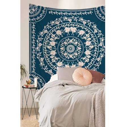 130x150cm Boheemi Mandala seinätekstiili luontoaiheiseen sisustukseen