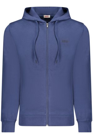 Rifle Felpa Con Zip Uomo Blu