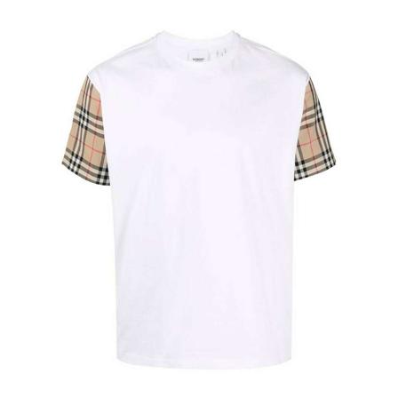 Burberry, T-Shirts Biały, Kobieta, Rozmiar: S