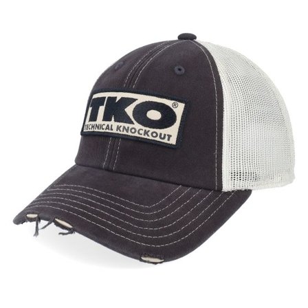 American Needle - Svart trucker Keps - TKO Orville Black/Stone Trucker @ Hatstore