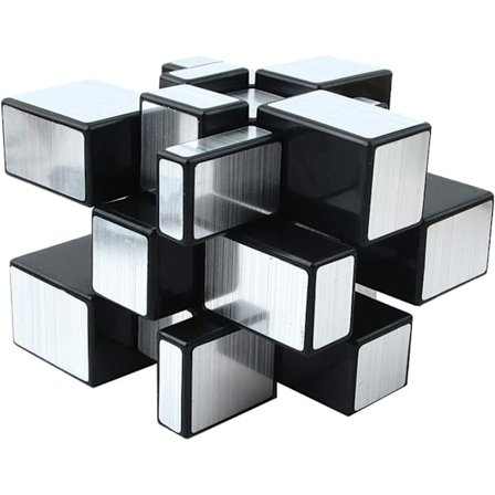 3x3x3 magic spegelkub magic hastighetskub silver 3D barnpu