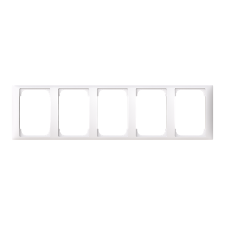 ABB Saga 1725F100-916 Peitelevy 5-osainen, 100 mm, Kytkimet & pistorasiat