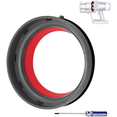 Soveltuu Dyson V11 -tiivisteeseen, korvaava kiinteä tiivisterengas Dyson V15:lle, kiinteä pölysäiliön ylätiivisterengas Dyson V11 V15 SV14 SV15 SV22 -