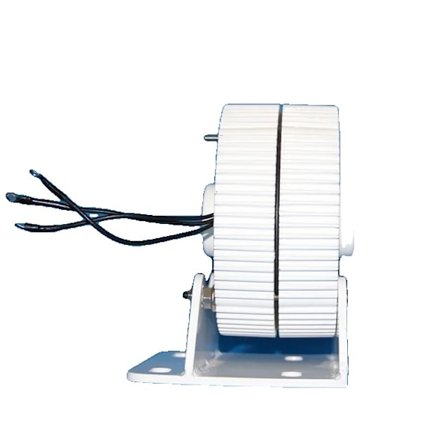 Permanent Magnet Generator, Gearløs Design, Lavhastighedsdrift, 48V, Med Base, 1KW Med kontrol