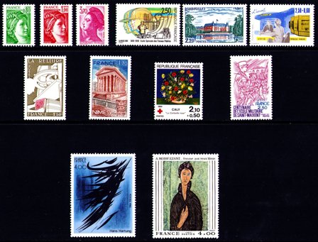 Frankrig - Frimærkepakke - Postfrisk
