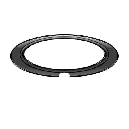 Emblem Cover, Bakre Bagagelucka Logo Bakre Märke Dekorationsskydd Trim för 2009-2014 Svart