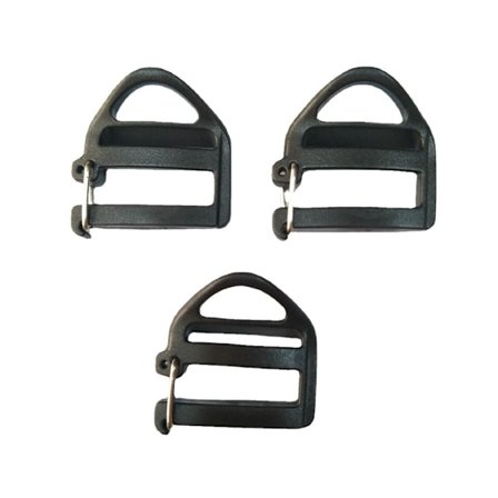 20 stk Ryggsekkstropper Webbing Feste Webbing Spenne Klær