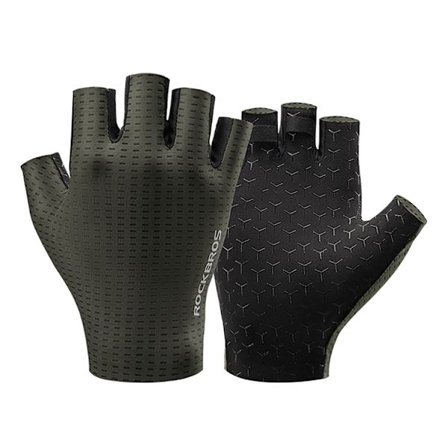 Rockbros Andas Short Finger Cykelhandskar Storlek: S - Grön