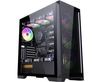 Mission SG Shadow - Fulltower-chassi med 4 ARGB-fläktar och magnetisk filter