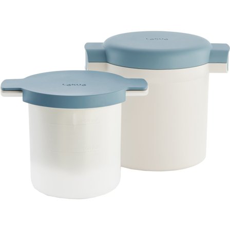 Lékué Kefir og Yoghurt Maker, hvit/blå - Kjøp kjøkkenmaskin hos Bakeren og Kokken' - 'Hvit og blå
