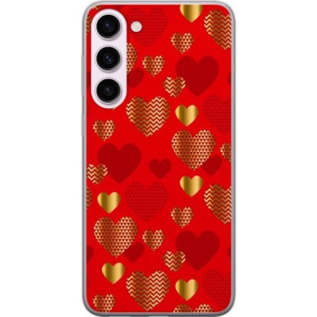 Yhteensopiva Puhelinkuori Samsung Samsung Galaxy S23+ GoldenHearts