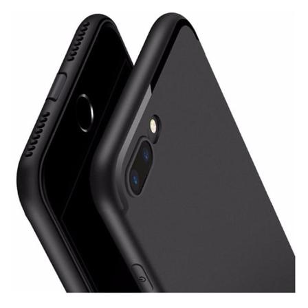 Iphone Se (2020) / 8 / 7 Mattsvart Skal Svart