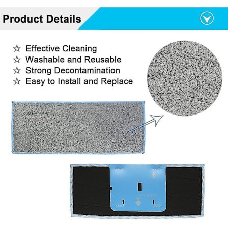 8 kpl uudelleenkäytettävää moppilevyä Irobot Braava Jet M6 (6110) (6012) (6112)