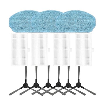 Br150 Br151 Mopping Robot Vacuum Tilbehørsett Br150/br151