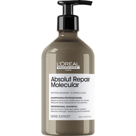 L'Oréal Professionnel SERIE EXPERT New Absolut Repair Molecular Shampoo 500ml - Shampoo Riparatore