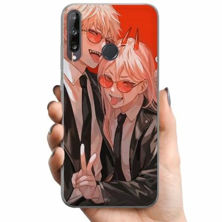Huawei P40 Lite E Tpu Mobilskal Chainsaw Man