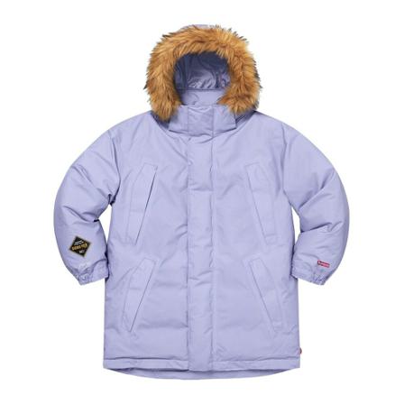 Supreme, Down Jackets Fioletowy, Mężczyzna, Rozmiar: L