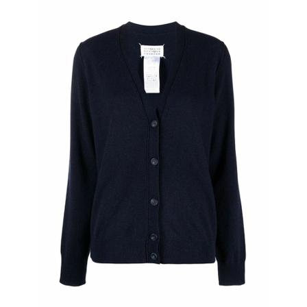Maison Margiela Cardigans Blå, Dame