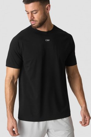 ICANIWILL - Stride T-Shirt Black - sportkleding van ICIW