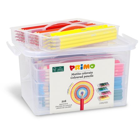 Primo Colouring pencils École 216-pack