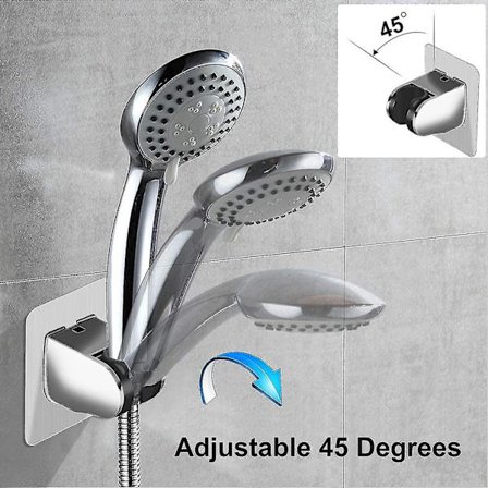 Brusebeslag Uden Boring, Universal Væghængt Bruse