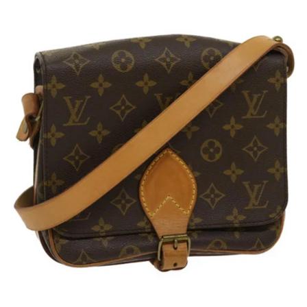 Louis Vuitton Vintage, Pre-owned Cartouchiere Bag Bruin, Heren, Maat:ONE Size