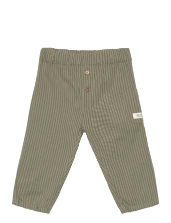 Pants Stripe Green En Fant