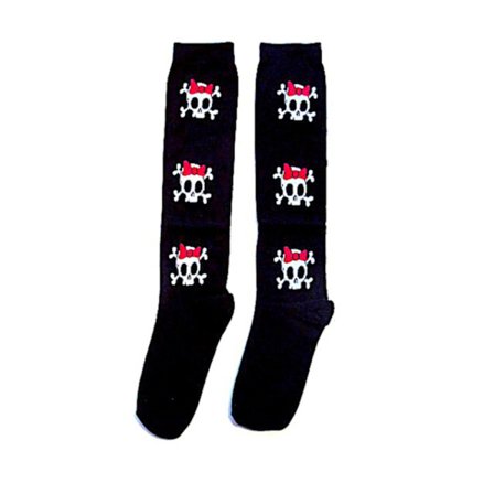 Søde kranier - lange sokker