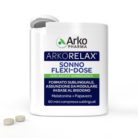 Arko Pharma Arkorelax Sonno Flexi-Dose 60 Compresse