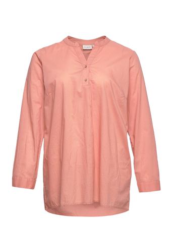 Carcanta Ls Tunic Wvn Pink ONLY Carmakoma