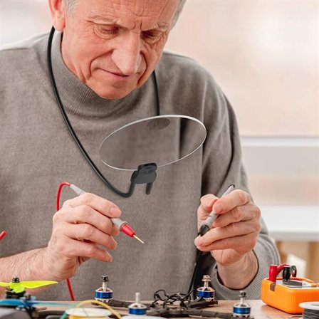 Suurennuslasi Kaulaan - 5x Suurennus