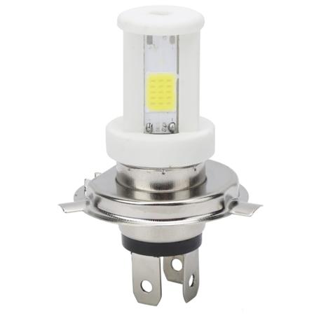 H4 LED Motorcykel Forlygte Pære Høj/Lav Stråle Hvidt Lys 1080LM 6500K Motorcykel Frontlygte 9-12W