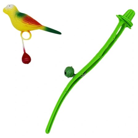 Fuglebur Legetøj Papegøje Legetøj Stående Stangramme