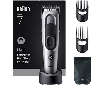 Braun-Styler HC 7590 Black / Spc Grey-Klipp og style håret hjemme – enkelt og effektivt-Personal care - men-Hårklippere