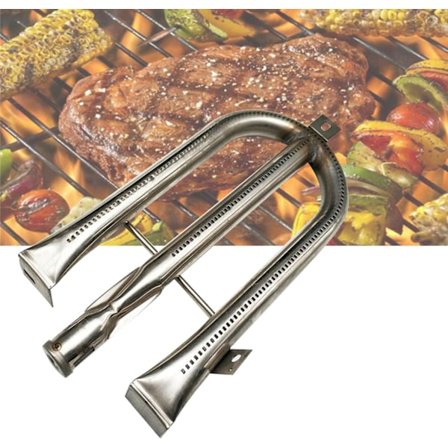 BBQ rustfrit stålrør, BBQ-grill reservedele rør gasbrænder rør rustfrit stål U-formet.