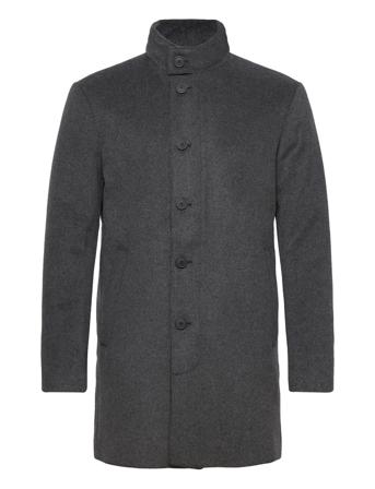 Slhfloyd Coat Bp Outerwear Coats Winter Coats Grå Selected Homme