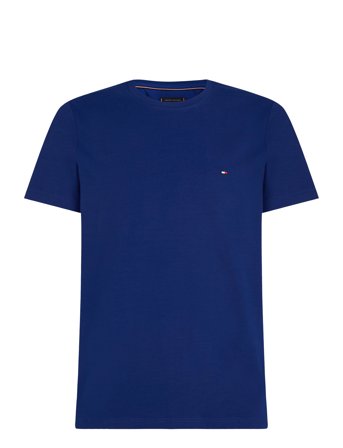 Stretch Slim Fit Tee Blue Tommy Hilfiger