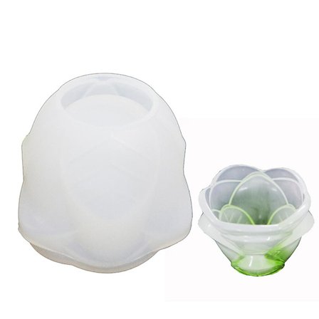 Harpiks Lysestager Støbeforme Tealight Lysestager Harpiks Støbeform Epoxy Støbning