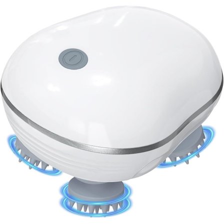 Vandtæt Trådløs Kæledyrs Massager til Hunde og Katte med Type-C Opladning, 3 Hastighedsindstillinger til Krops- og Hovedbundsmassage, Stresslindring, 